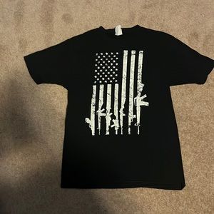 American flag shirt